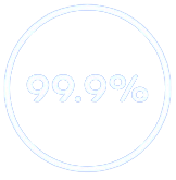 99.9% network reliability &amp; fast speed
